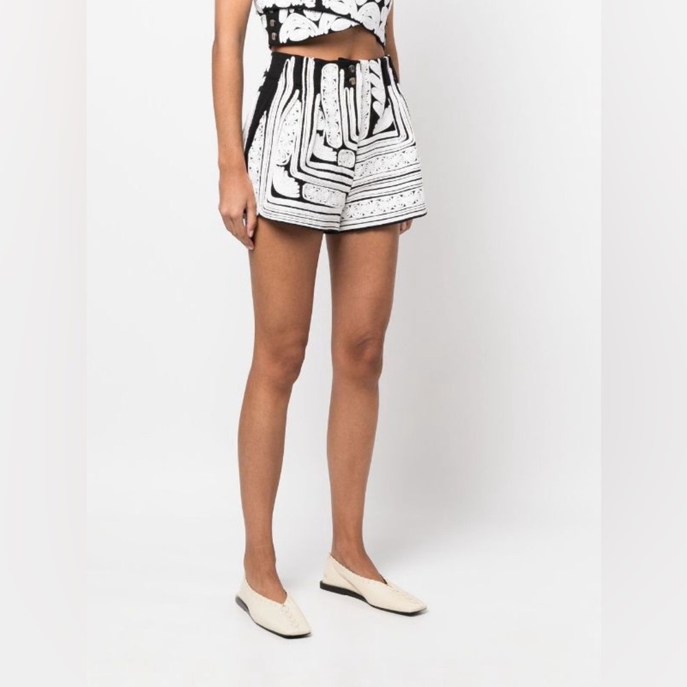 NWT Ulla Johnson Amondi Textured Shorts - Handmade